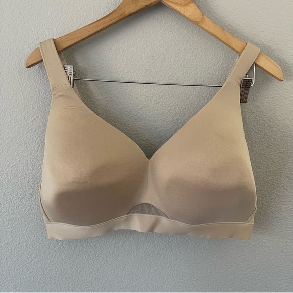 Cacique Comfort Bliss Lightly Lined No-Wire Bra Size 42DD Cafe Mocha - Picture 1 of 9